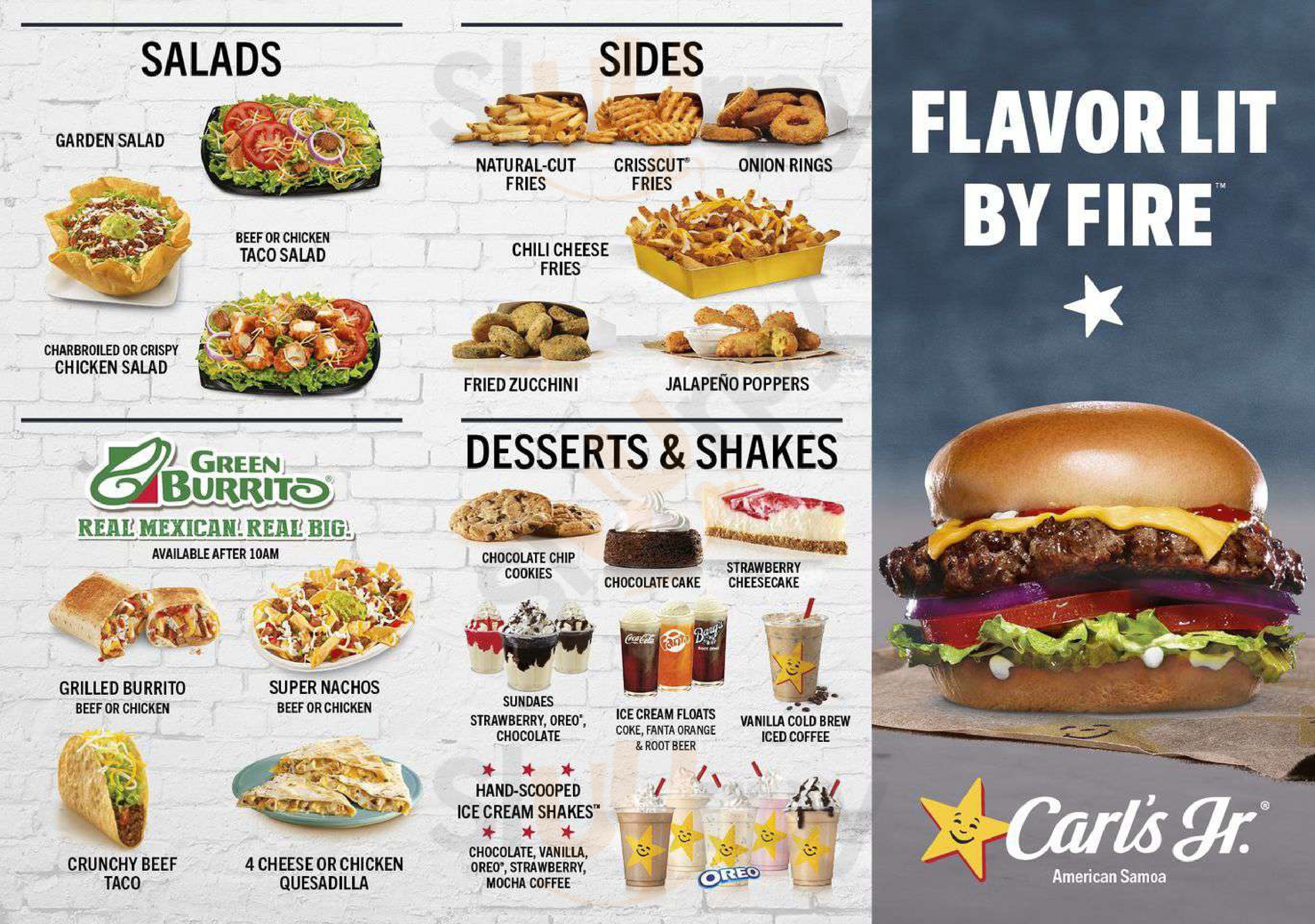 Carl's Jr. Houston Menu - 1