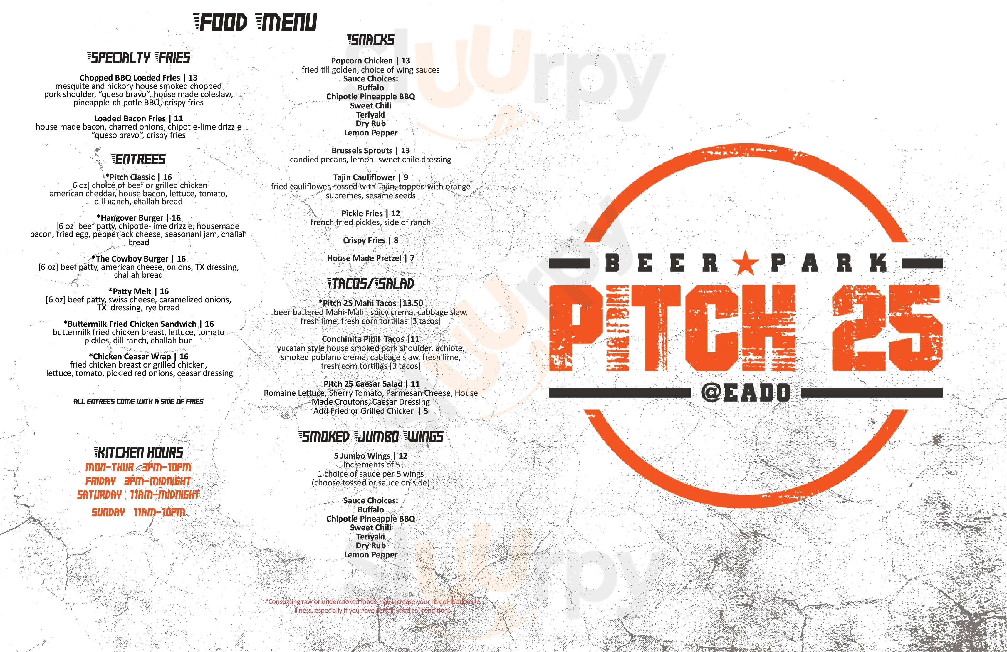 Main Menu - Pitch 25