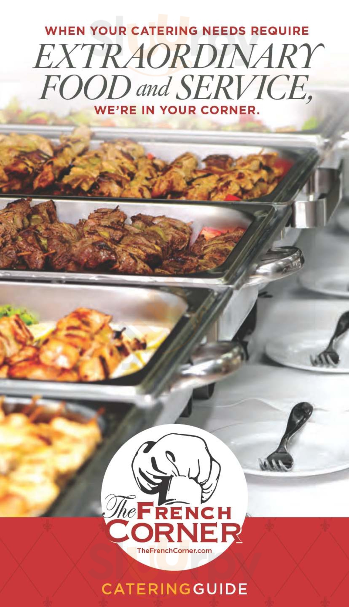 Main Menu - French Corner The