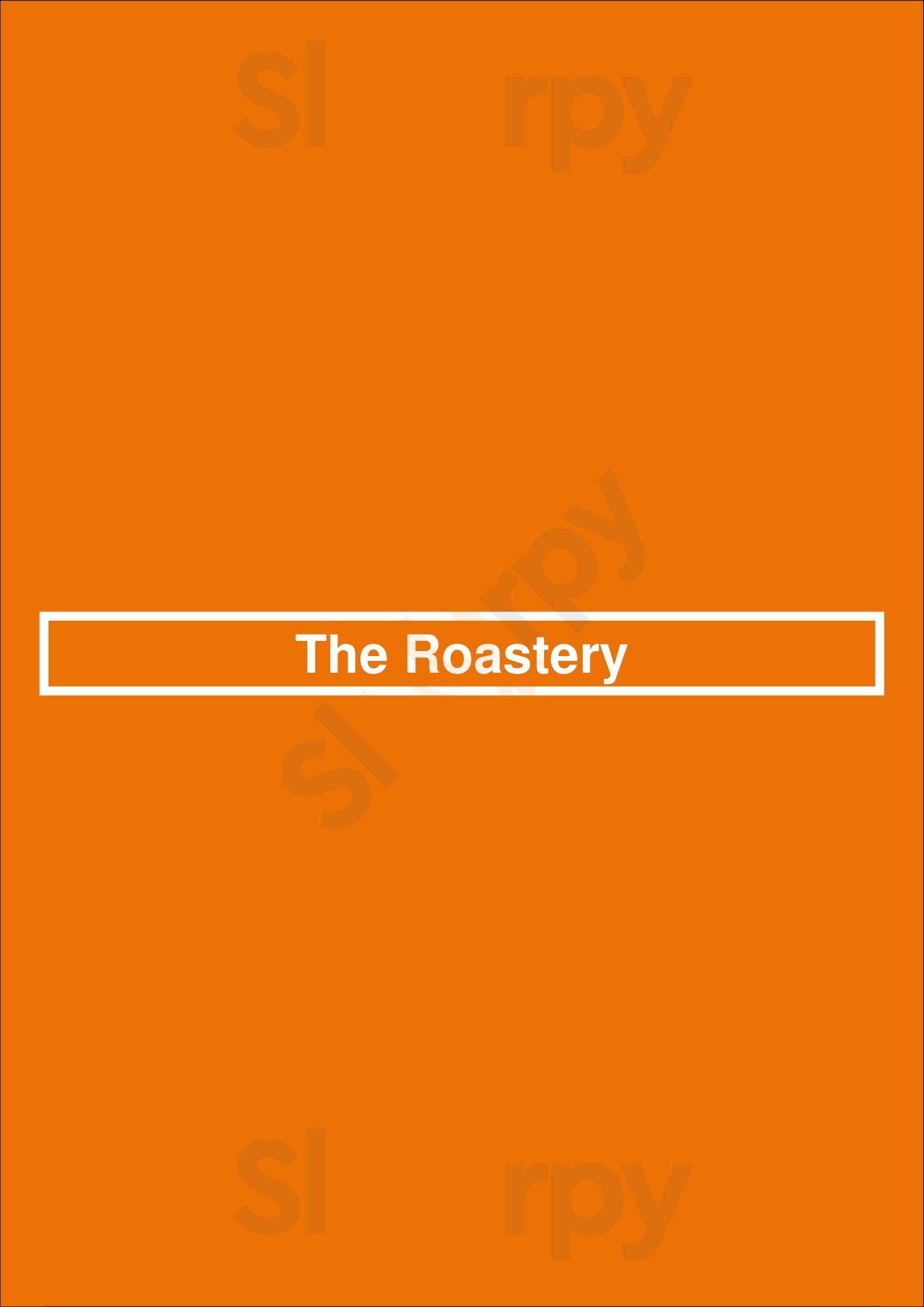 The Roastery Houston Menu - 1