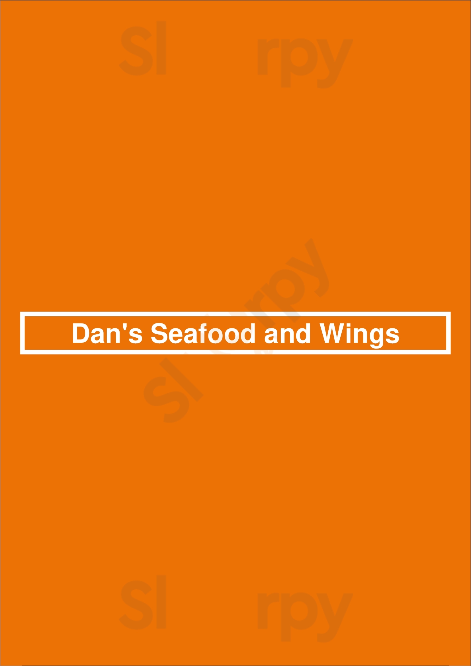 Main Menu - Dan's Seafood And Wings