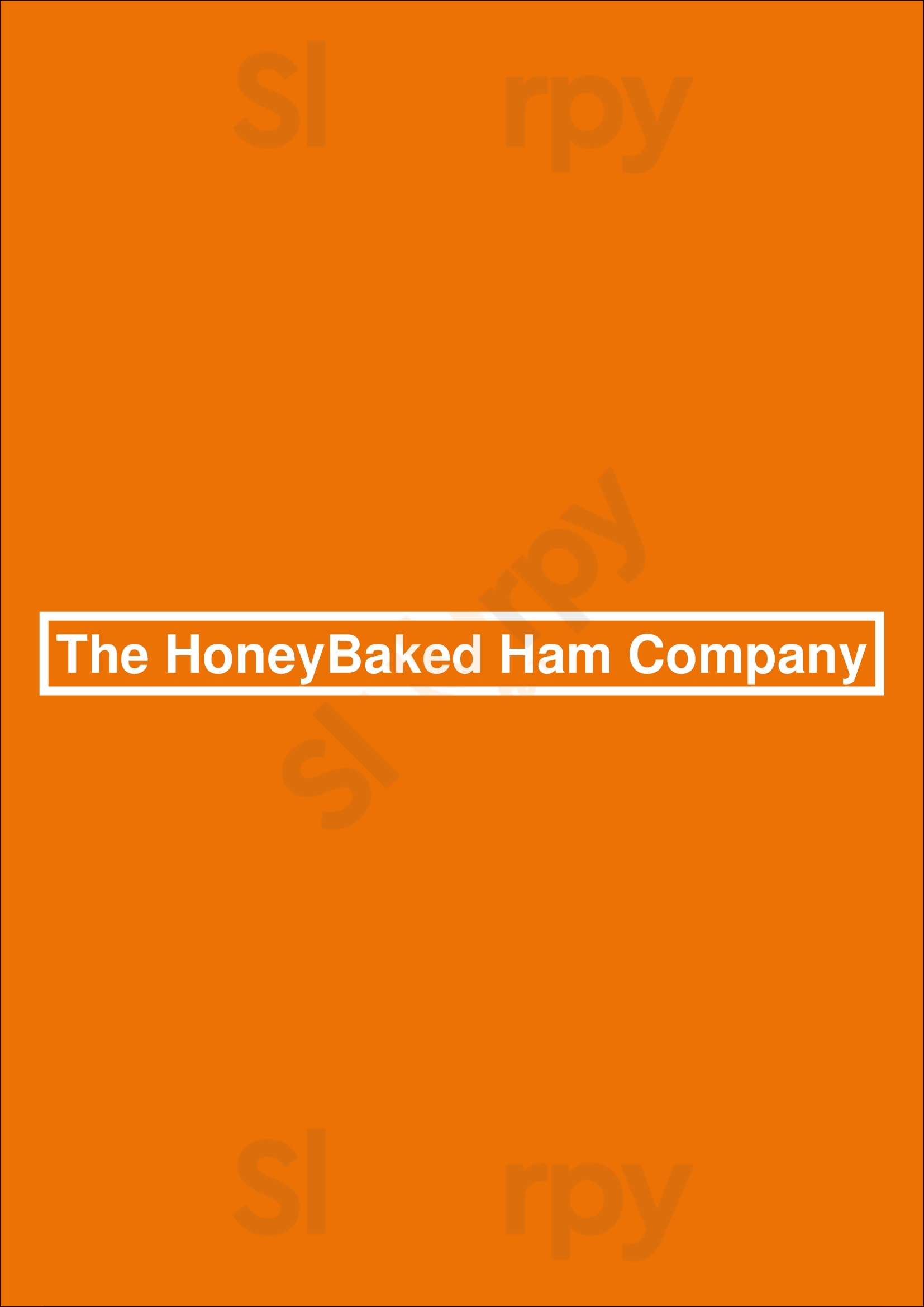 The Honey Baked Ham Company Houston Menu - 1