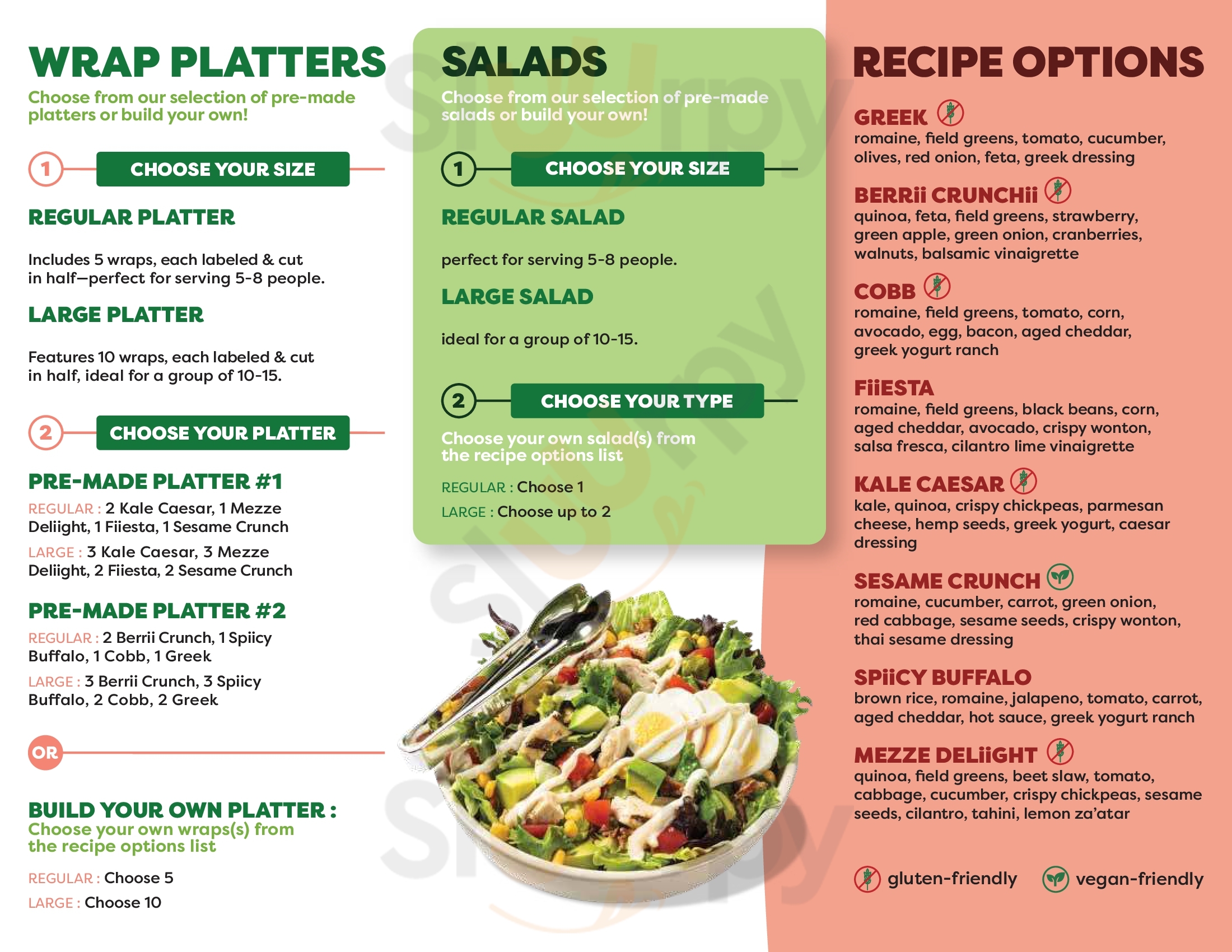 Main Menu - Freshii - Houston Center