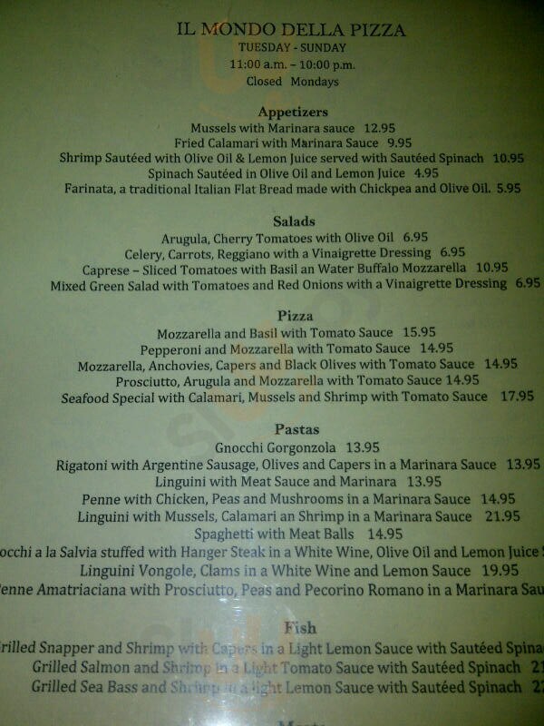 All - Il Mondo Della Pizza