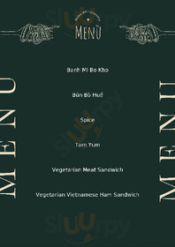 Duy Sandwiches menu