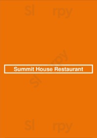 Summit House Restaurant menu