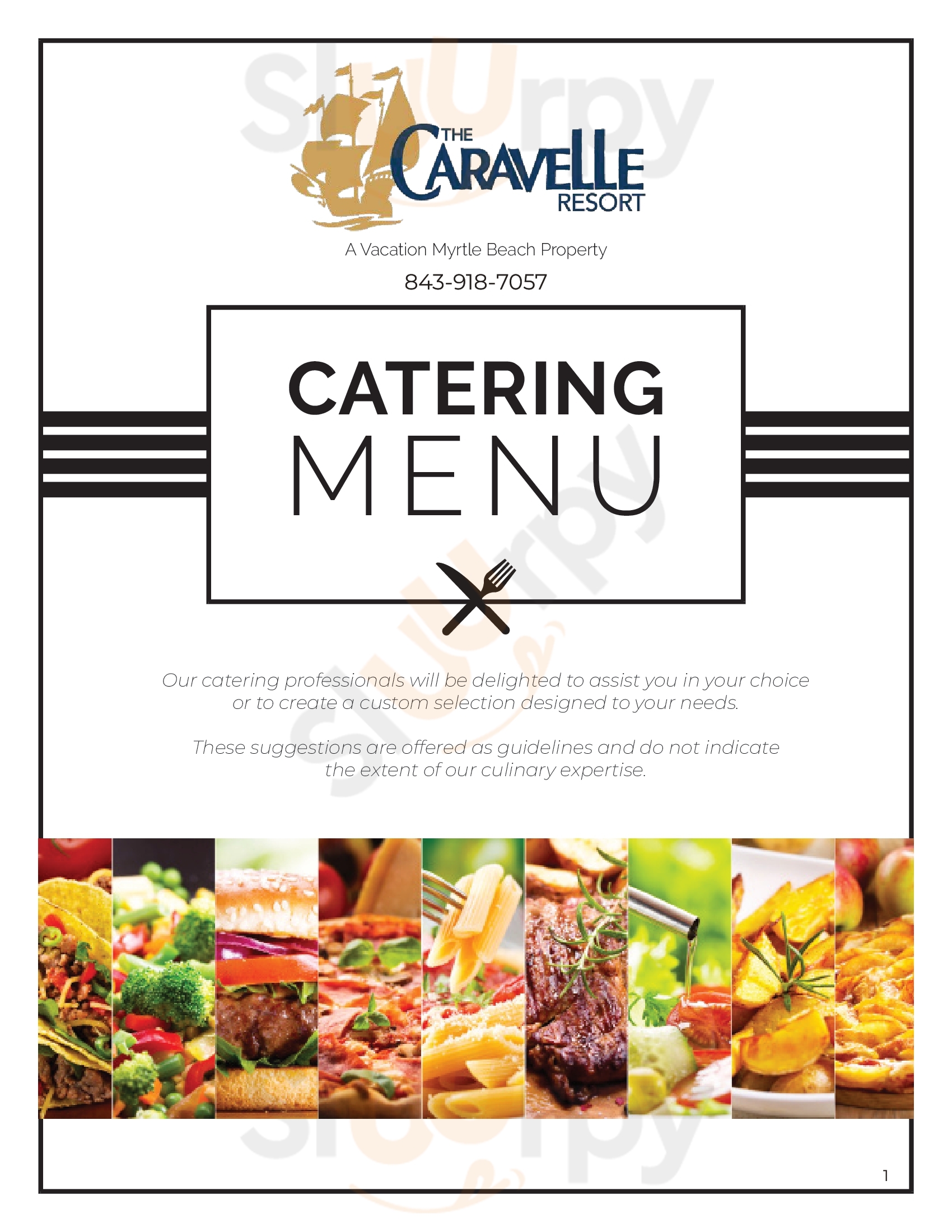 Santa Maria Restaurant Myrtle Beach Menu - 1