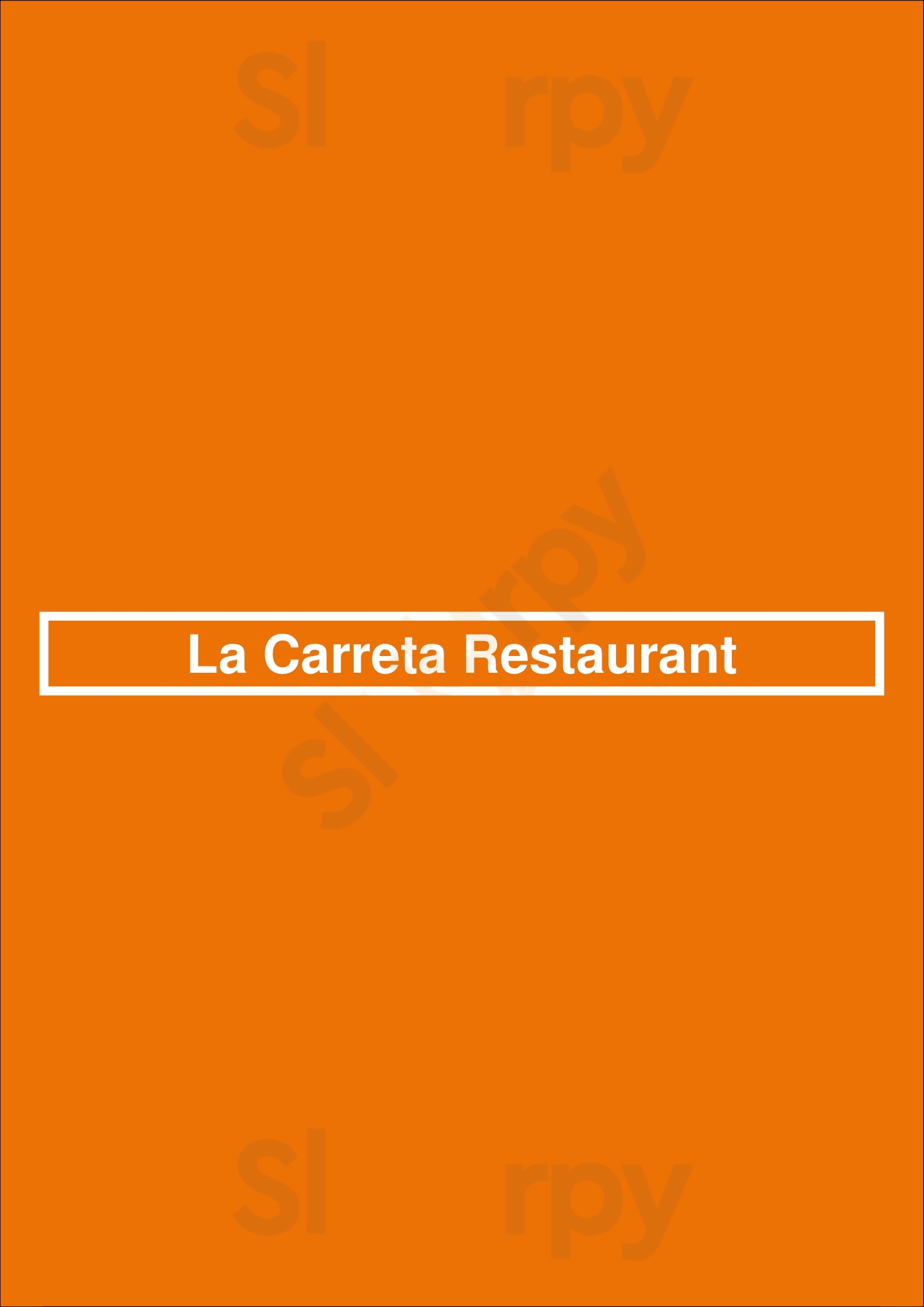 La Carreta Restaurant Pembroke Pines Menu - 1