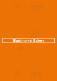 Blackmarket Bakery Costa Mesa menu
