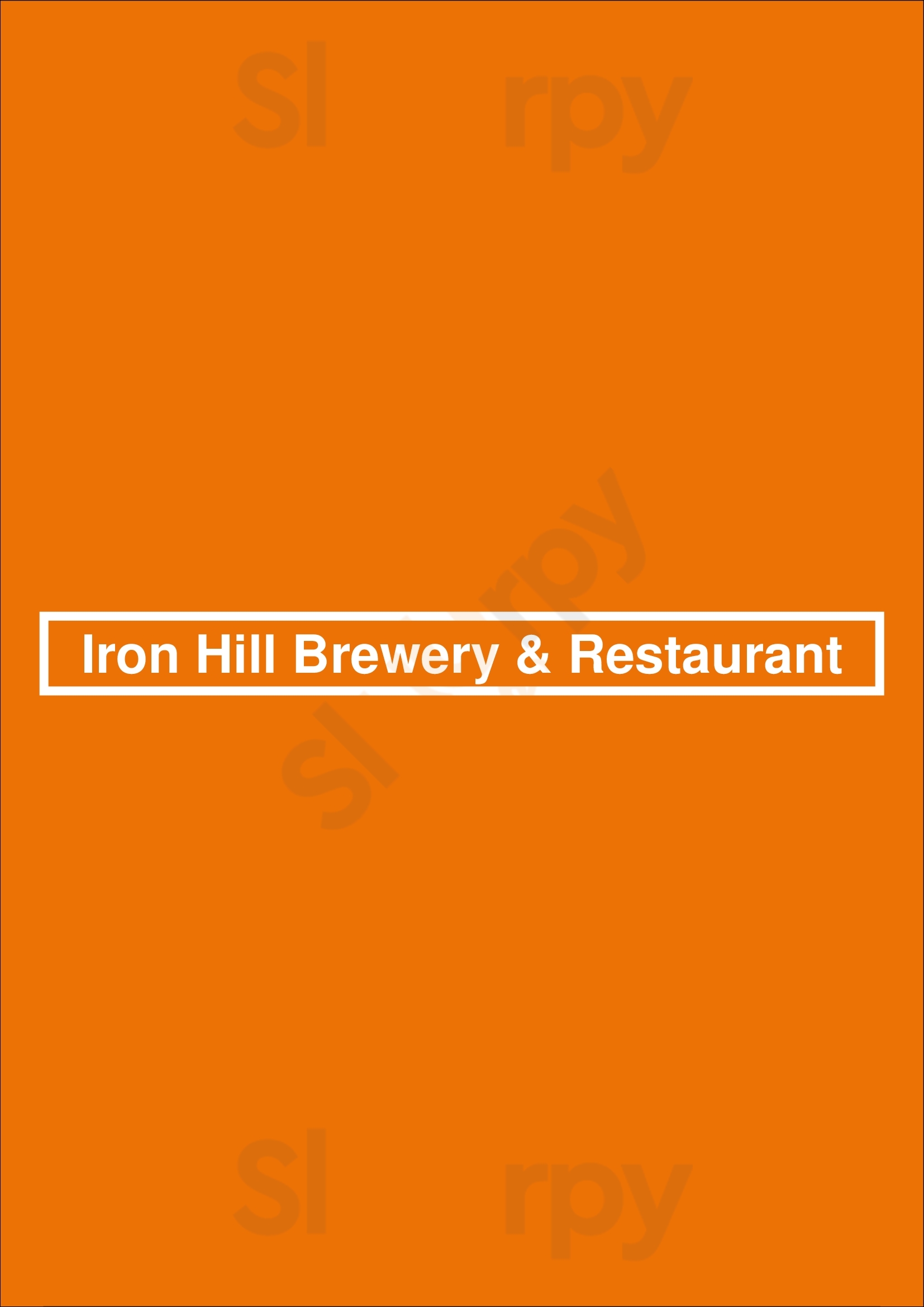 Iron Hill Brewery & Restaurant Lancaster Menu - 1