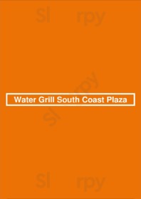 Water Grill, Costa Mesa