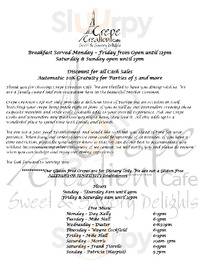 Crepe Creation Cafe