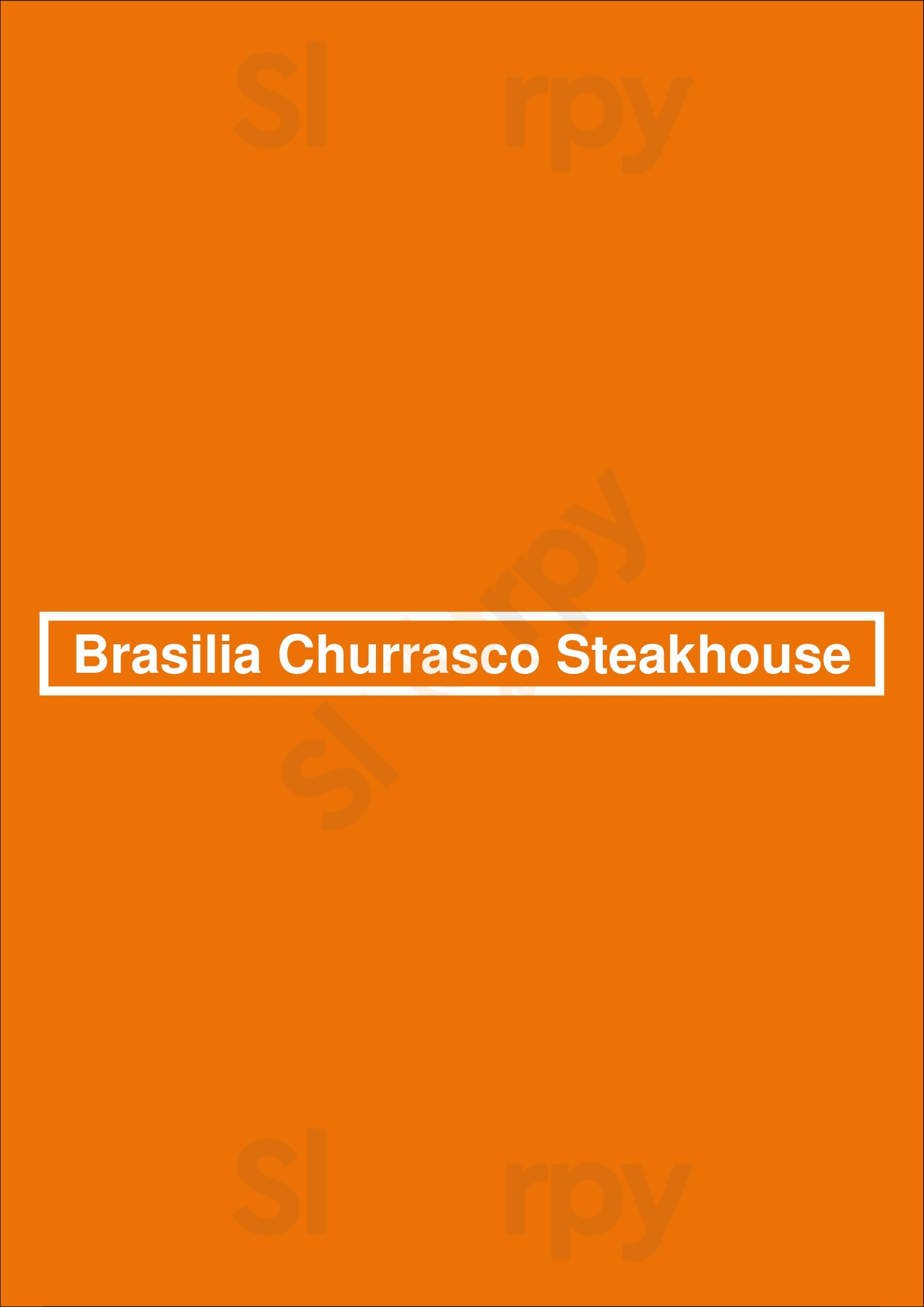 Main Menu - Brasilia Churrasco Steakhouse