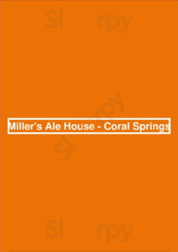 Miller's Ale House menu