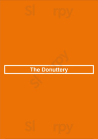 The Donuttery menu