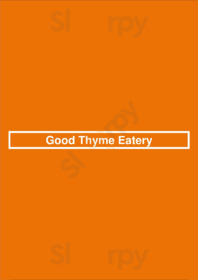 Good Thyme Eatery, Provo