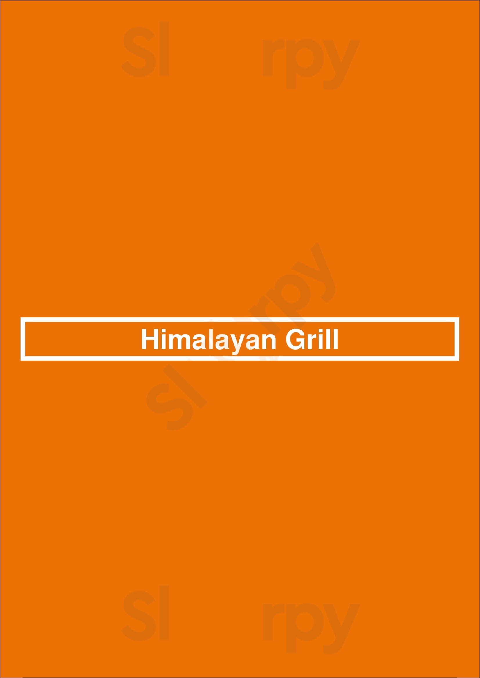 Himalayan Grill Waterfront Huntington Beach Menu - 1
