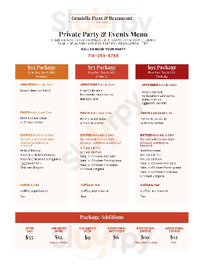 Graziella Pizza And Restaurant