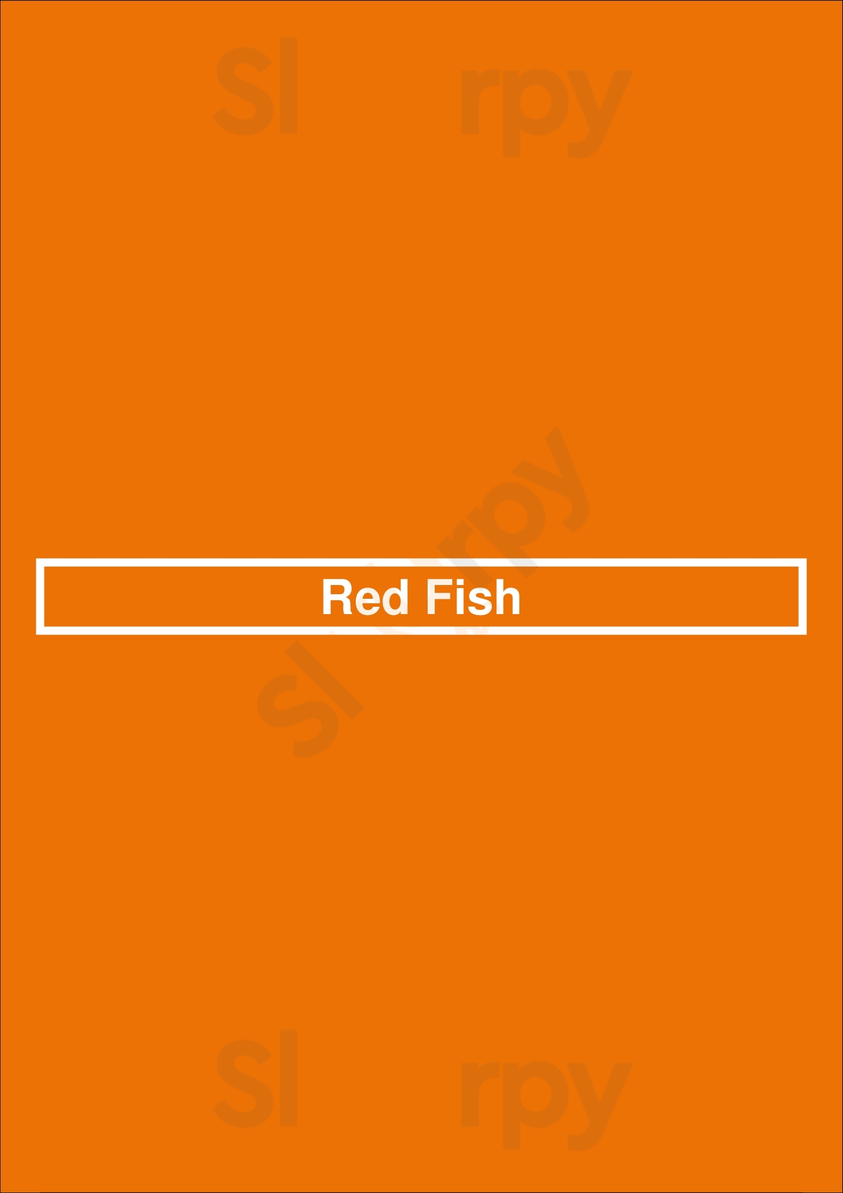Red Fish Hilton Head Menu - 1