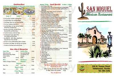 San Miguel Mexican Restaurant, Tallahassee