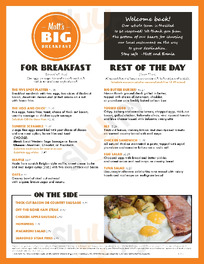 Matt's Big Breakfast, Tempe