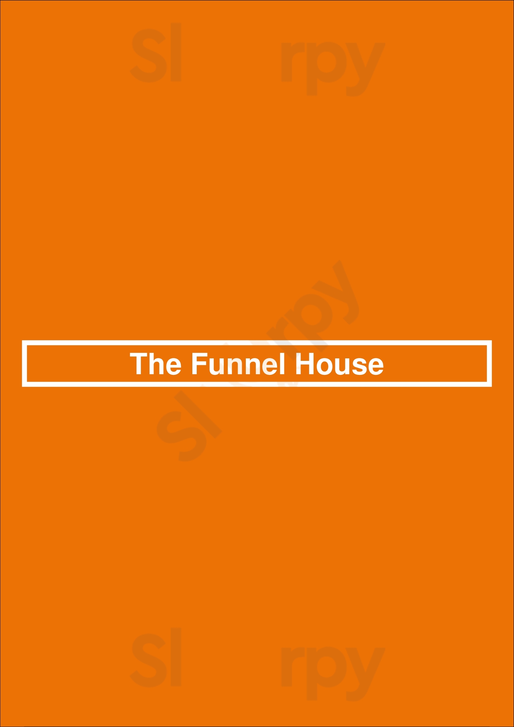 The Funnel House Huntington Beach Menu - 1