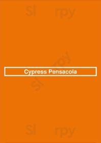 Cypress Pensacola menu