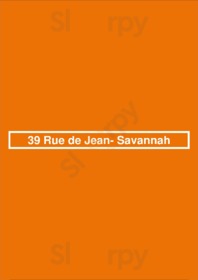 39 Rue De Jean- Savannah, Savannah