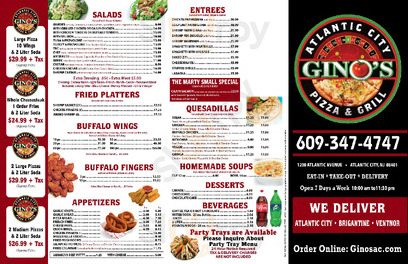 Gino's Pizza, Atlantic City