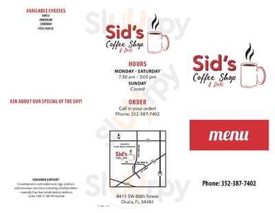 Sid's Coffee Shop, Ocala