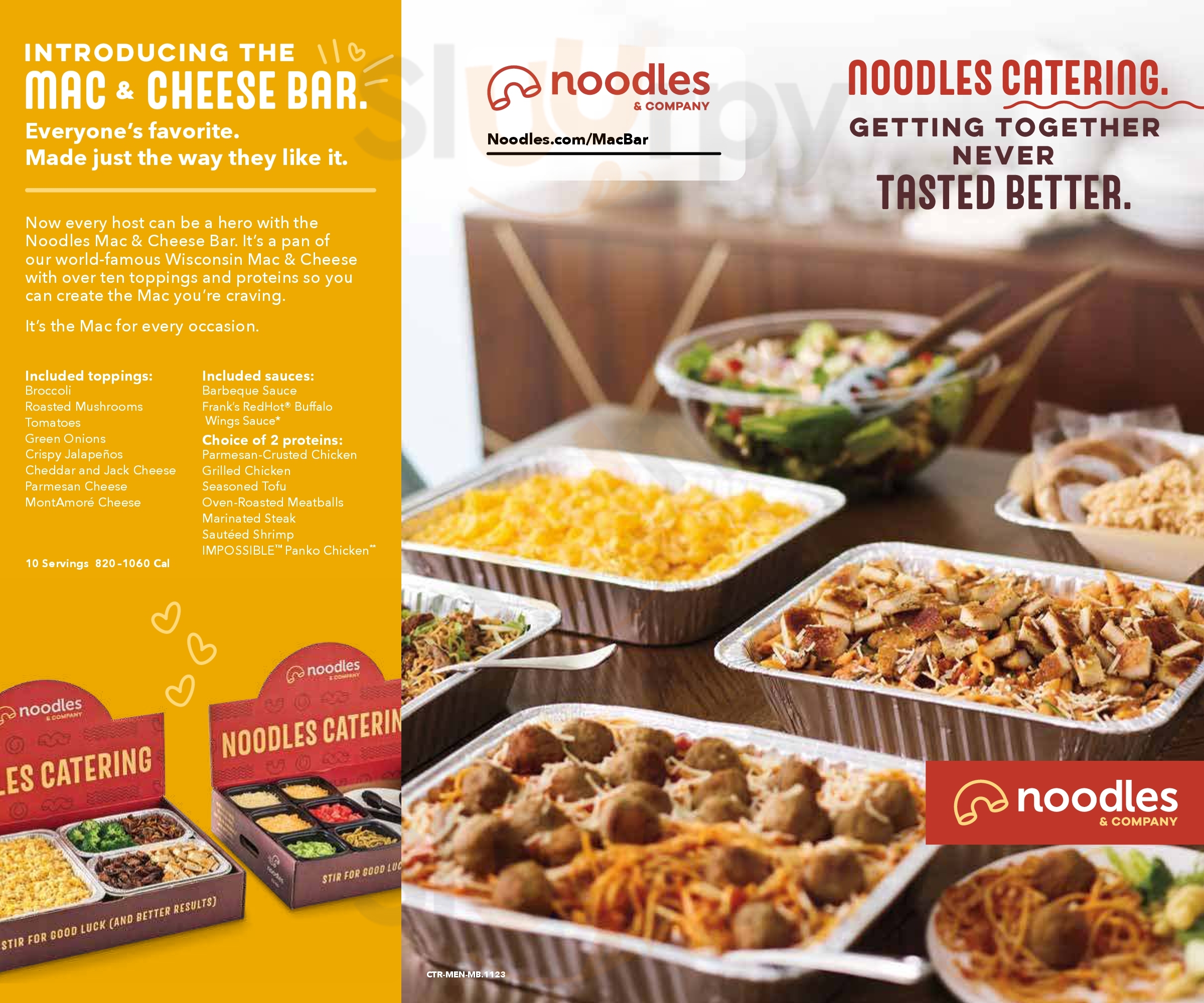 Noodles & Company Roseville Menu - 1