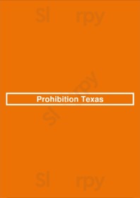 Prohibition Texas