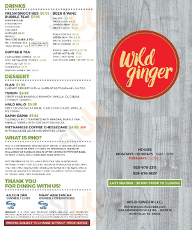 Wild Ginger Noodle