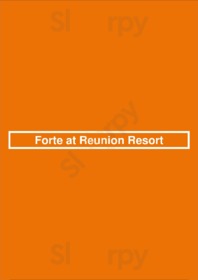 Forte At Reunion Resort