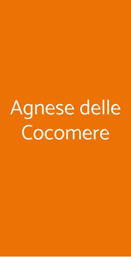 Agnese Delle Cocomere, Bologna