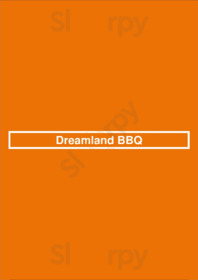 Dreamland Bbq menu