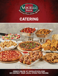 Vocelli Pizza menu