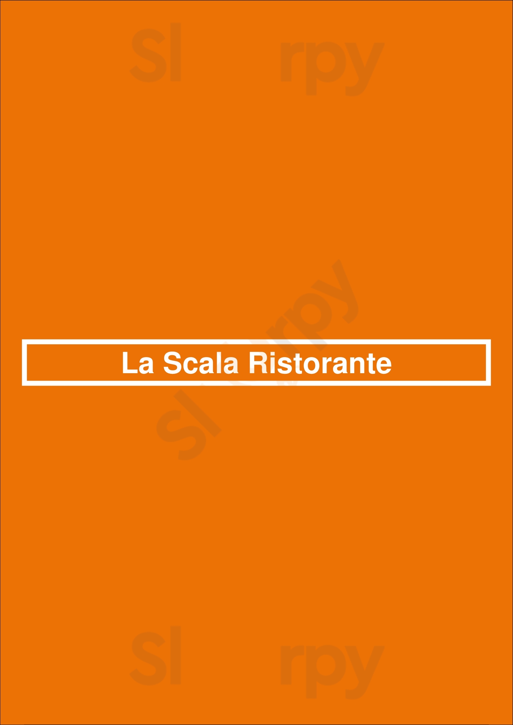 La Scala Ristorante Savannah Menu - 1