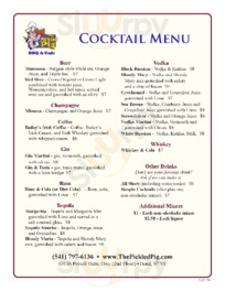 The Pickled Pig Bbq And Cafe