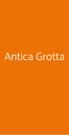 Antica Grotta, Bologna