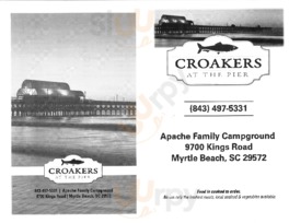 Croakers At Apache Pier, Myrtle Beach