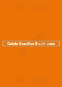 Galeto Brazilian Steakhouse menu