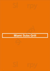 Miami Subs Grill, Pompano Beach