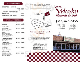 Velasko Pizzeria & Deli
