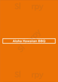 Aloha Hawaiian Bbq, Costa Mesa