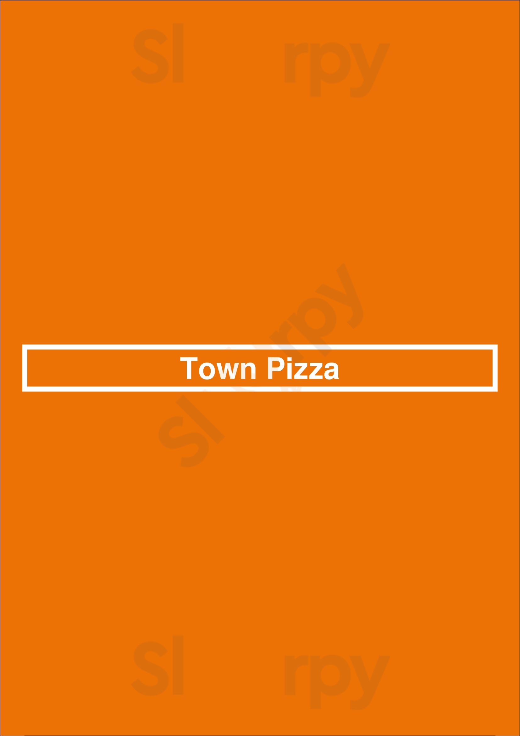 Town Pizza Lansing Menu - 1