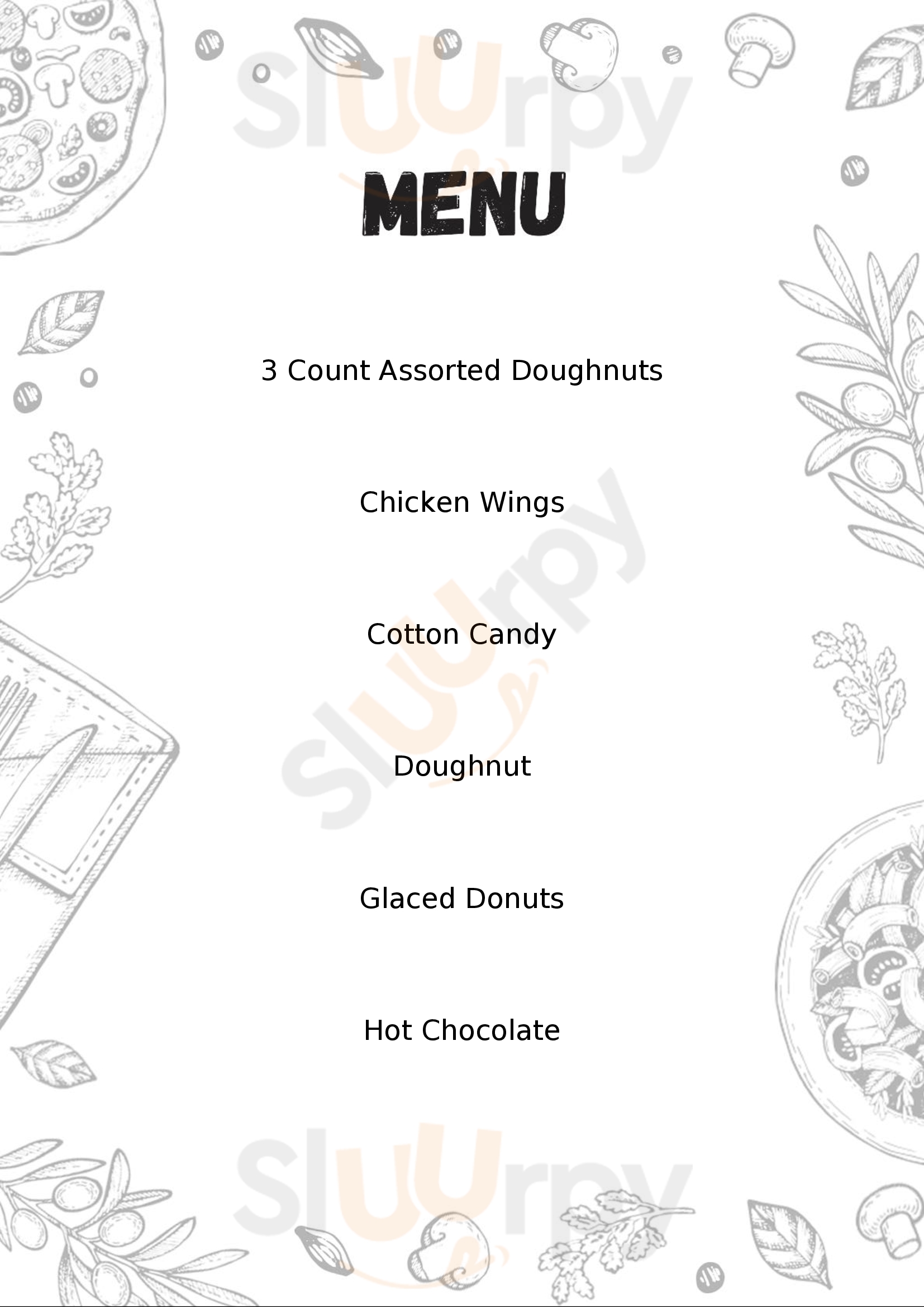 Krispy Kreme Donuts Katy Menu - 1