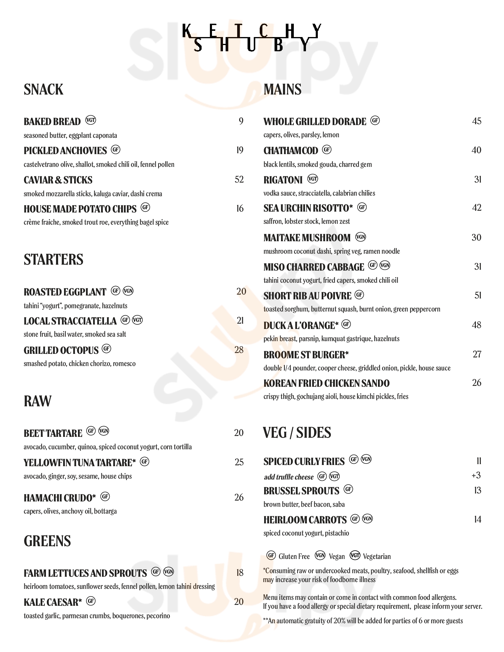 Main Menu - Beautique Southampton