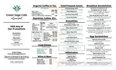 Green Sage Cafe