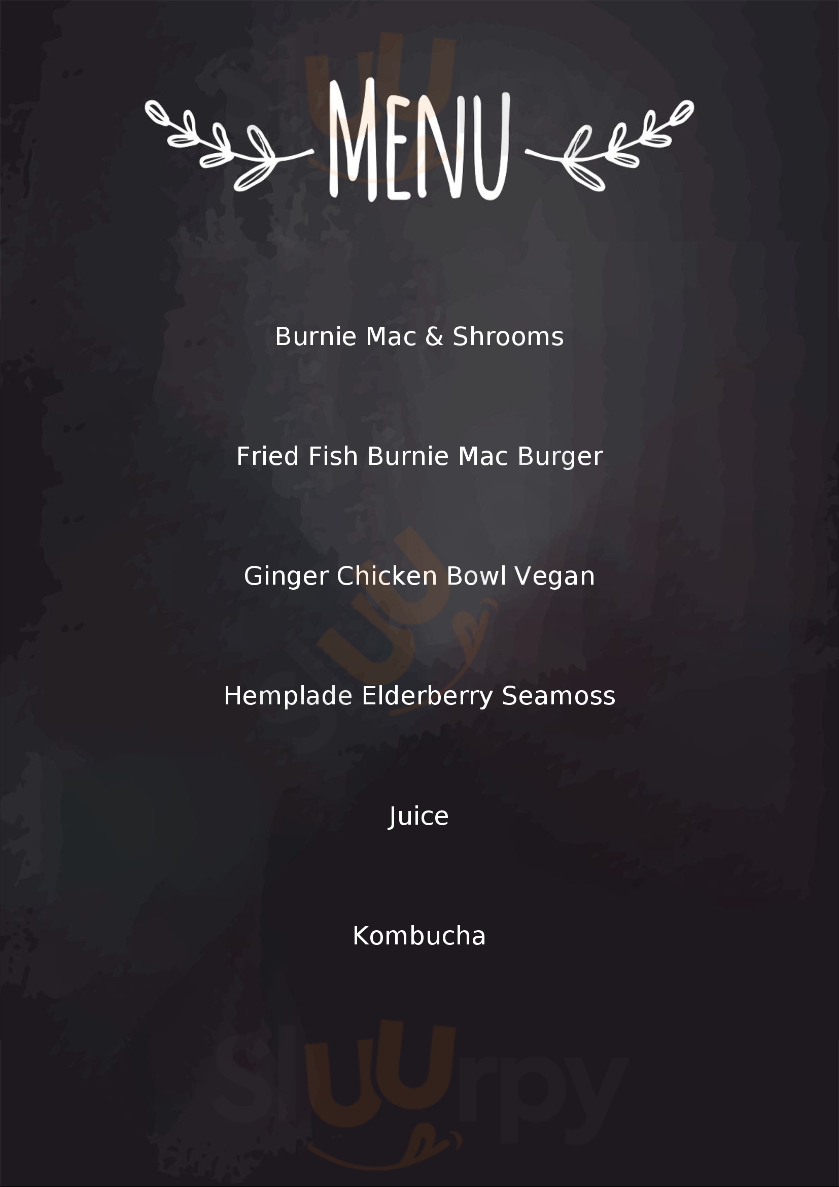 Hemplade Vegan Cafe Tallahassee Menu - 1